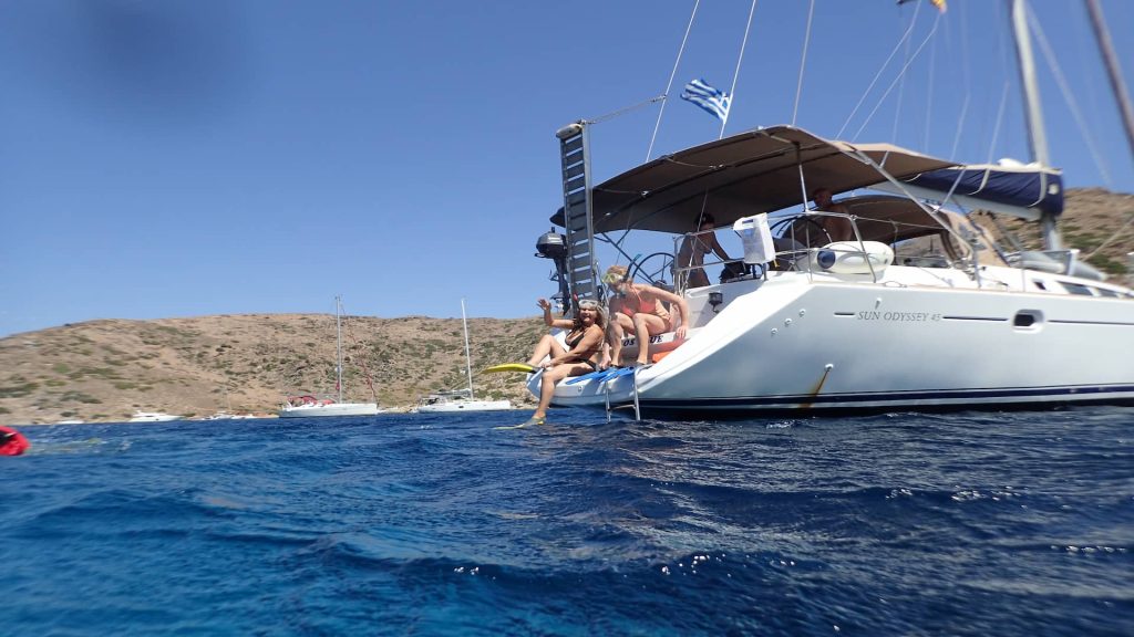 Viaje en velero por las islas griegas 