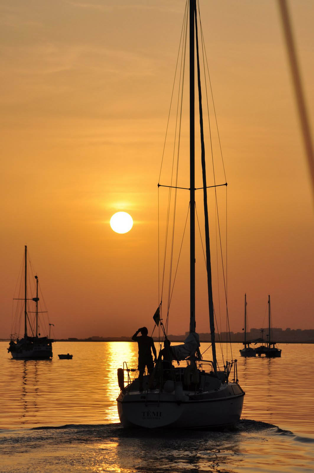 Viaje en velero por Cádiz 