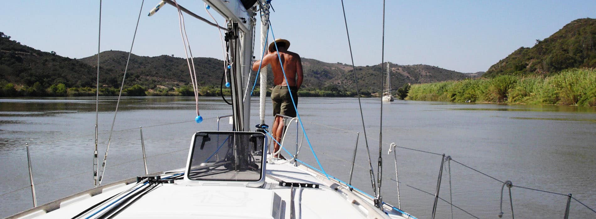 Viaje en velero por el Algarve portugues