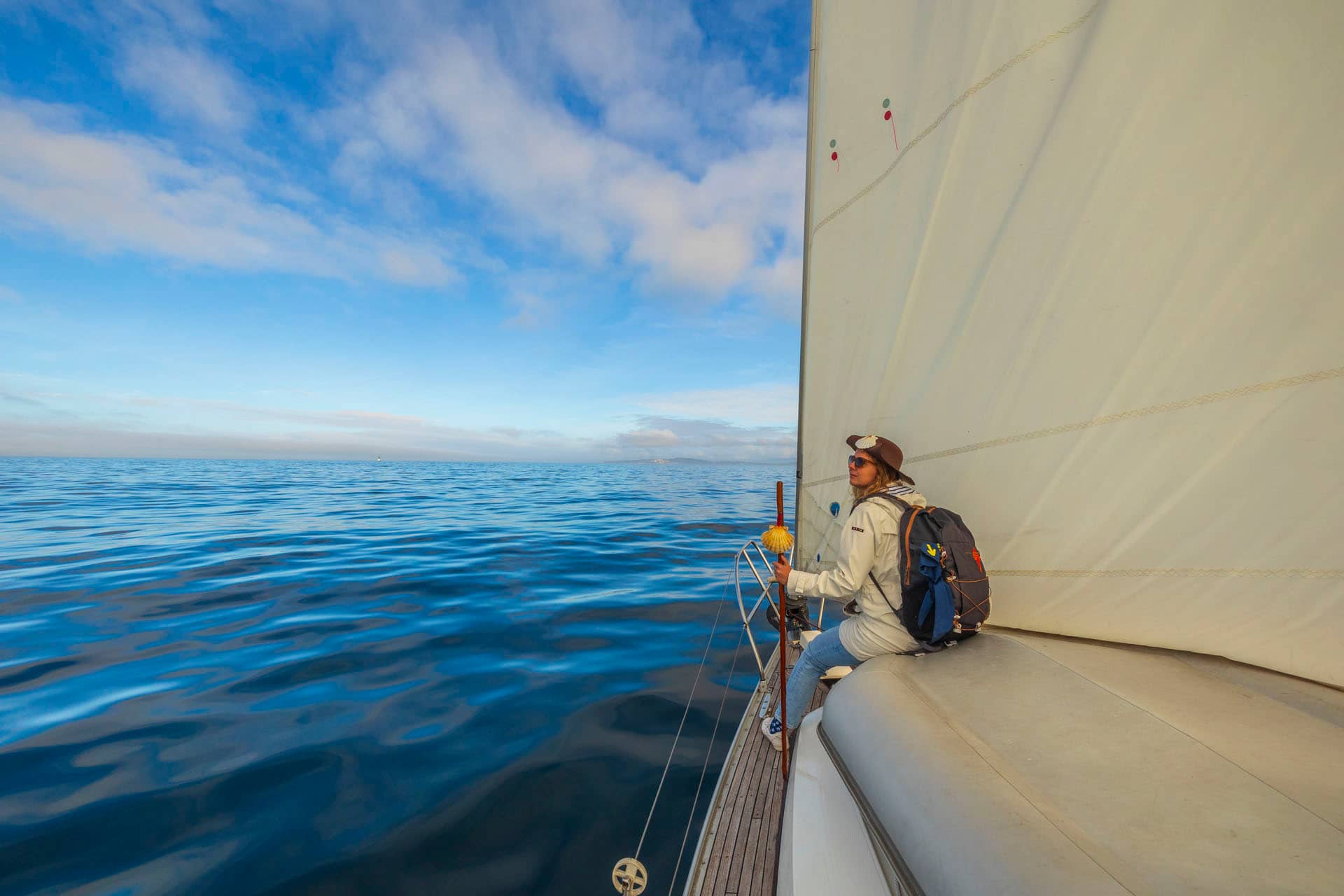 Viaje en velero por Galicia, ruta Xacobea