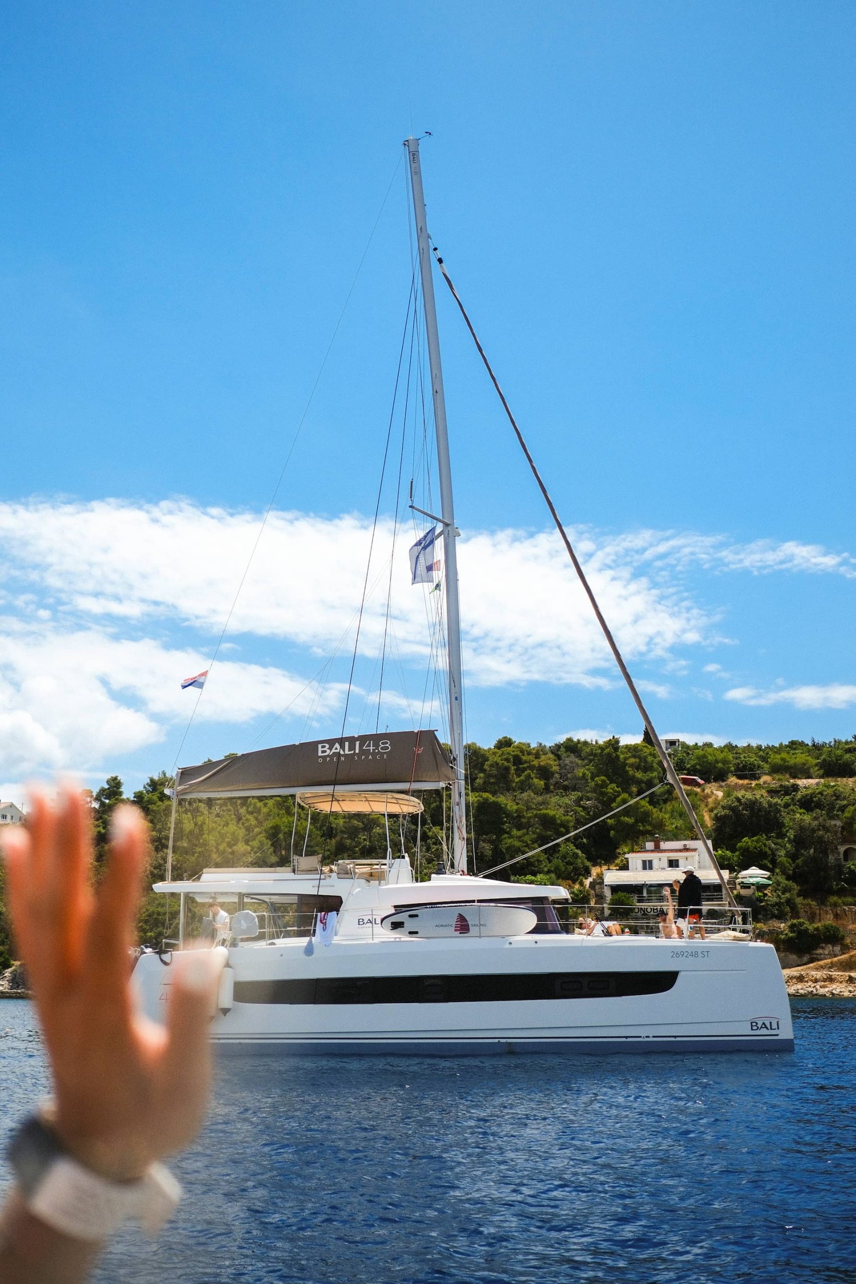 Viaje en velero o catamarán por Croacia